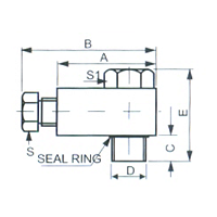 Banjo 6mm Lubrication (Lubricator) Fittings / Hydraulic Pipe Fittings