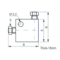 Elbow Block Lubrication Fittings